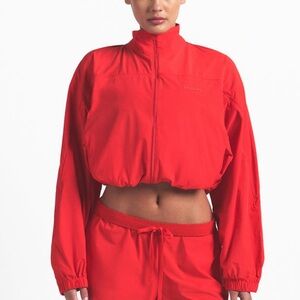 NikeSKIMS Ruby Red Woven Nylon jacket❤️